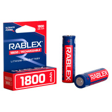 Акумулятор 18650 RABLEX 1800mAh 3.7V Li-Ion