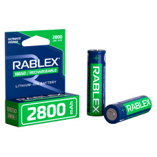 Акумулятор 18650 RABLEX 2800mAh 3.7V Li-Ion