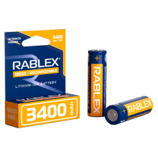 Акумулятор 18650 RABLEX 3400mAh 3.7V Li-Ion