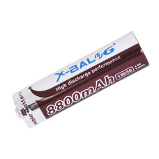 Акумулятор 18650, X-Balog, 8800mAh (1200), коричневий оптом в Україні
