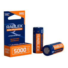Акумулятор Li-ion 26650 RABLEX 5000mAh 3.7/25.2Wh