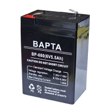Акумуляторна батарея ВАРТА 6V/5,5A