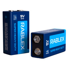 Батарейка крона RABLEX 9V 6F22 сольова