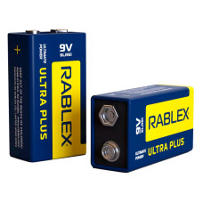 Батарейка крона RABLEX ULTRA PLUS Alkaline 9V 6LR61