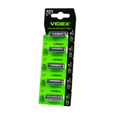 Батарейка лужна Videx А23/Е23А 12V 5шт BLISTER CARD