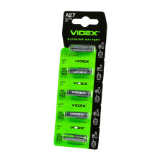 Батарейка лужна Videx А27 12V 5шт BLISTER CARD