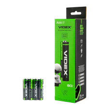 Батарейка лужна Videx Alkaline Battery LR03/AAA 1.5V