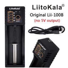Зарядний пристрій LiitoKala Lii-100B, 1×ААА/ АА/ 14500/ 16340/ 18650