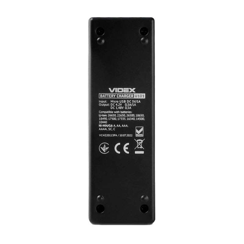 Зарядний пристрій універсальний Videx VCH-U101