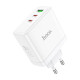 Мережевий зарядний пристрій Hoco N30 Glory PD65W three-port (2C1A) fast charger (EU)