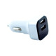 Адаптер CAR (АВТОМОБІЛЬНИЙ) 2 USB HC1/9001 з відображенням напруги
