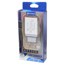 Адаптер із підтримкою QC3.0 Fast Charge USB AR 60