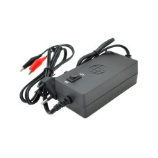 Автоматичний ЗП для акумулятора 6V/12V, ONK-6V12V1500, 100-240V, 1,5A, клеми (AGM/GEL/Lead)