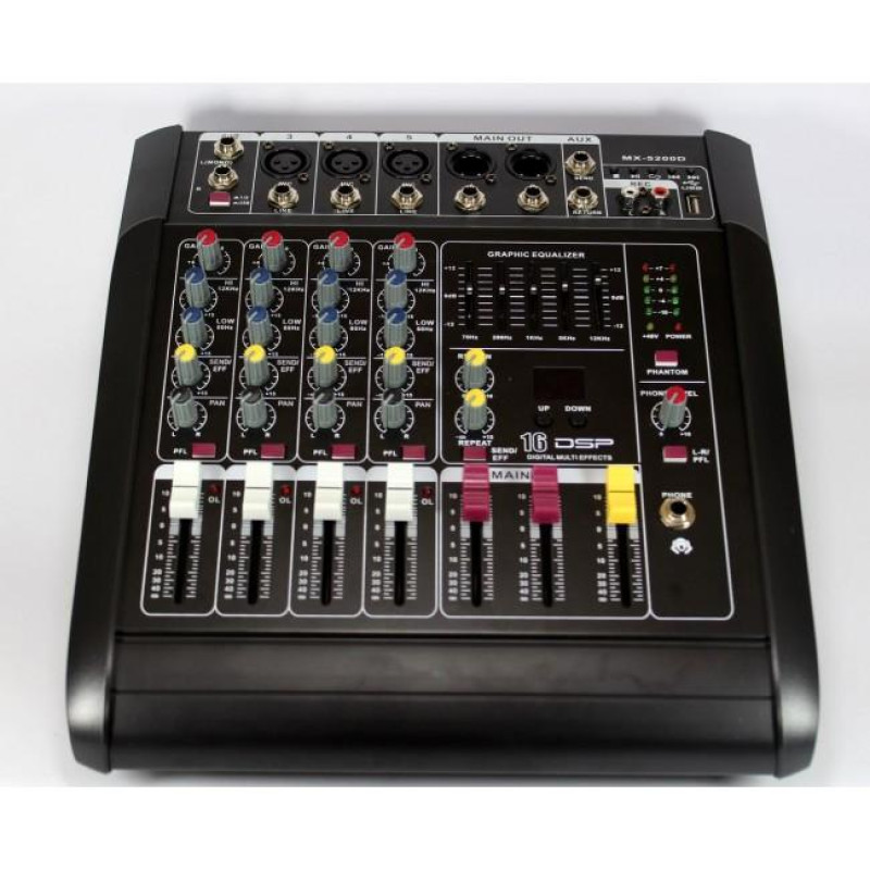 Аудіо мікшер Mixer BT 5200D/5300D 4ch