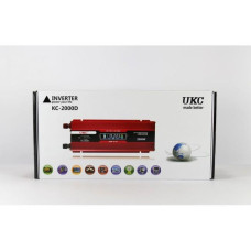 Перетворювач AC/DC KC-2000D 2000W + LCD