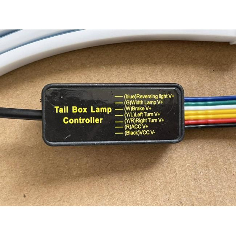Подсветка автомобиля RGB The tail box lamp (габариты, стоп, поворотники, аварийка)