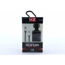 Трансмітер FM MOD. H22 BT + дроти: MicroUSB, Lightning