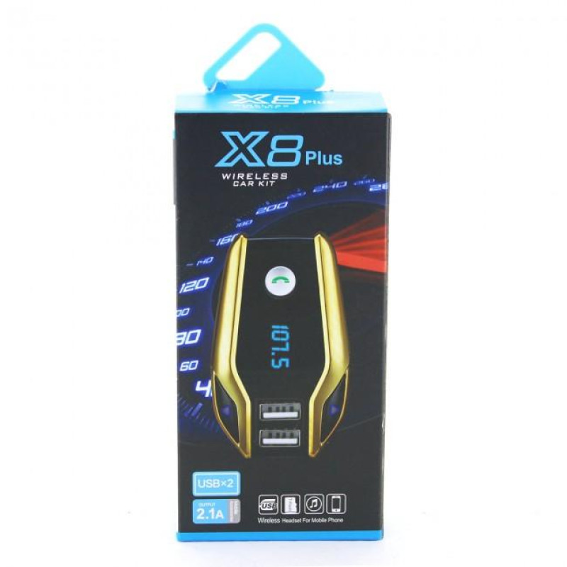 Трансмітер FM MOD. X8 PLUS BT