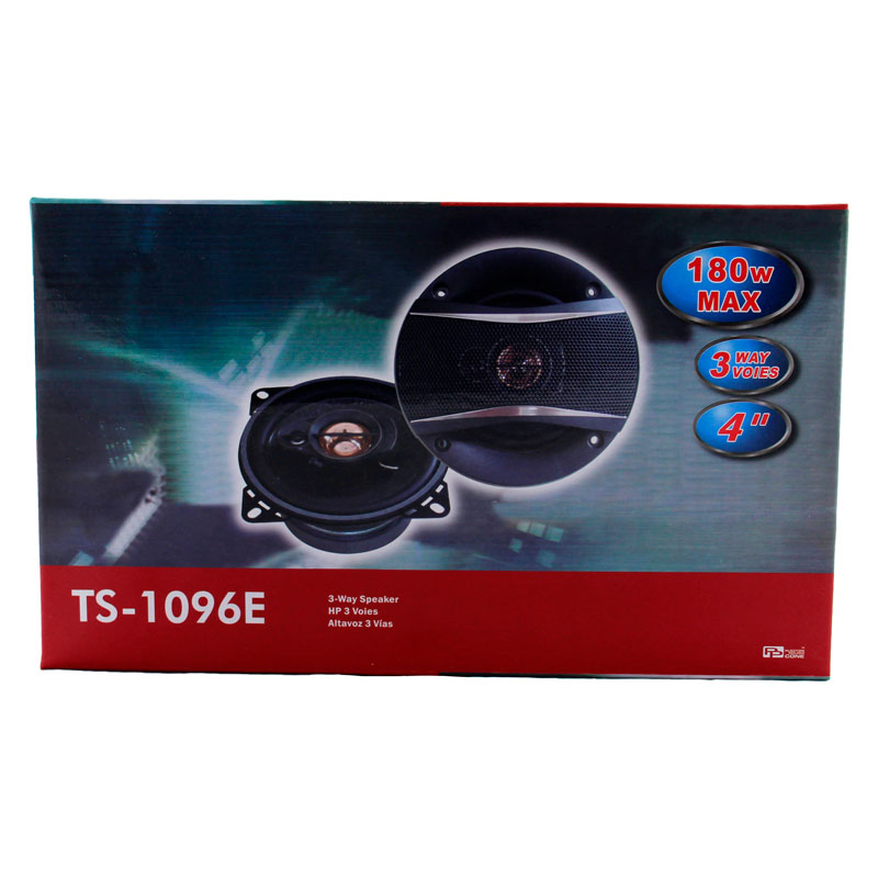 Автодинаміки TS-1096E 4" (10см) 3-х смугові 180w