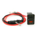 АЗП FPUV-G, PD+QC3.0, Type-C: 30W, 5V-3A/9V-3A/12V-2.5A, USB: 18W, 5V-3.4A/9V-2A/12V-1.5A, LED Green, Black