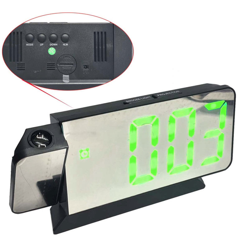 Годинник мережевий проекційний VST-900-4, USB