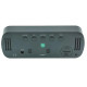 Годинник мережний VST-895Y-4, зелений, температура, USB
