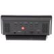 Годинник мережний VST-897-5, синій, температура, USB