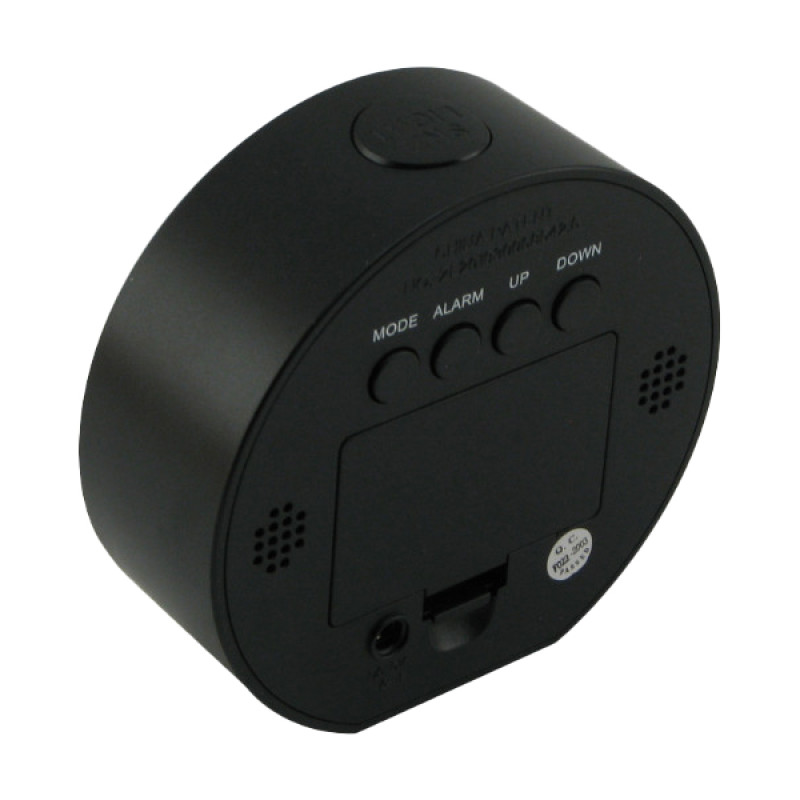Годинник зеркало DT-6505 зелені цифри, від USB