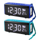 Годинник TG-174 Bluetooth-колонка радіо PowerBank термометр