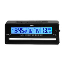 Автогодинник VST-7010V вольтметр, 2 термометри