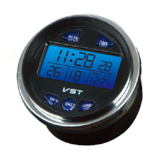 Автомобільний годинник VST-7042V з температурою та вольтметром