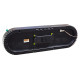 Часы GH8021 (white, green) настенные, настольные, температура, дата, с пультом, от USB 5V