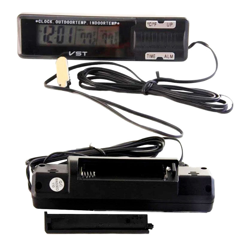 Годинник VST-7065 дата, температура, на батарейках 1*AA