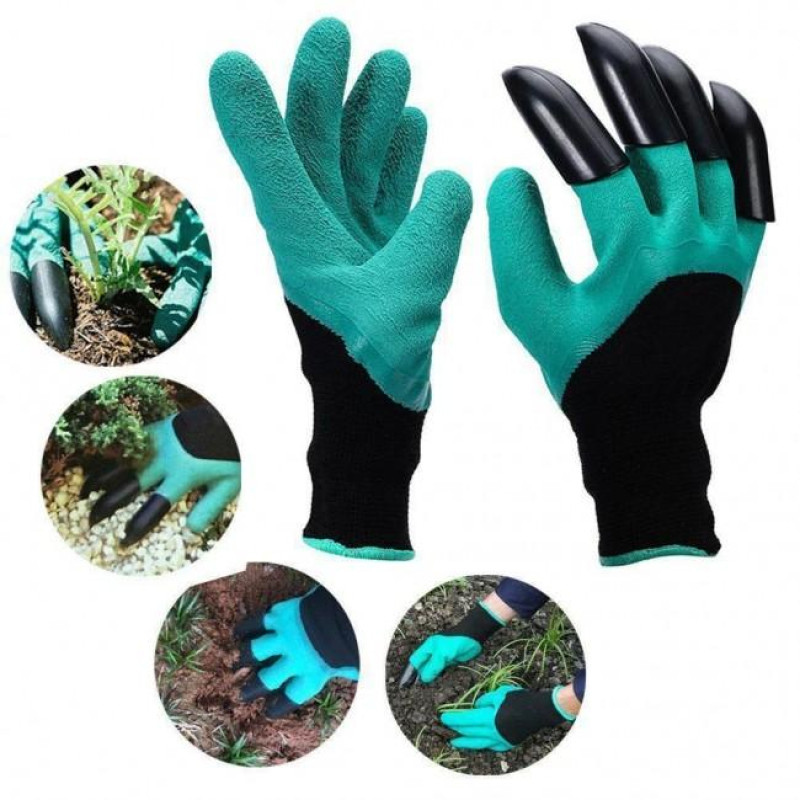 Рукавички з кігтями для саду GARDEN GLOVE