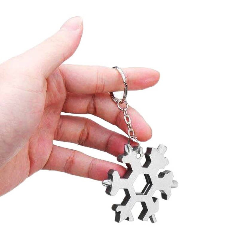Мультитул викрутки у вигляді сніжинки SNOW FLAKE WRENCH TOOL