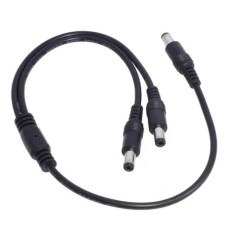 Кабель живлення розгалужувач для роутера DC 5.5x2.5 to 2 DC 5.5x2.5 62 см. для UPS