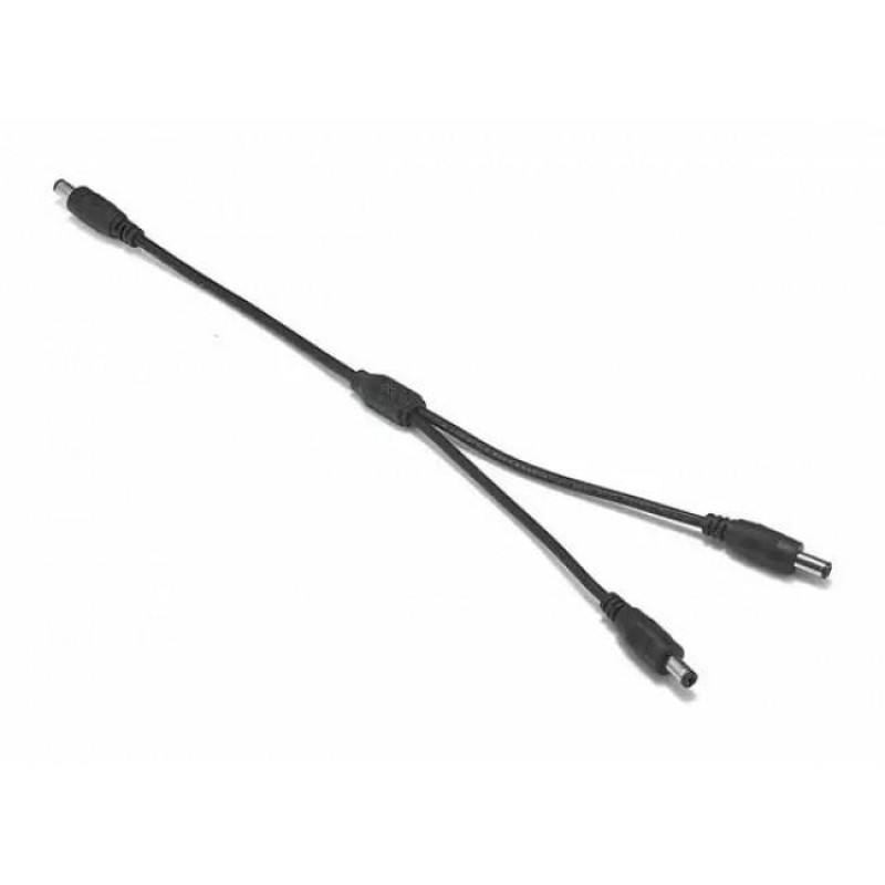 Кабель живлення розгалужувач для роутера DC 5.5x2.5 to 2 DC 5.5x2.5 62 см. для UPS