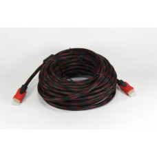 Кабель HDMI/HDMI 15м V1.4 з фільтром у тканинній оболонці