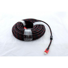 Кабель HDMI/HDMI 30м V1.4 з фільтром у тканинній оболонці