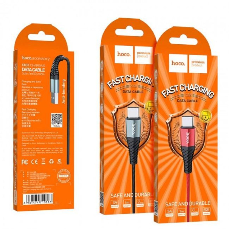 Кабель HOCO COOL DATA CABLE X38 TYPE-C