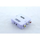 Перехідник Адаптер HDMI RCA, конвертер AV композитного сигналу, підтримка PAL/NTSC