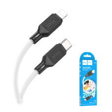 Кабель Type-C/Lightning Hoco X90 Cool silicone PD charging data cable 1m