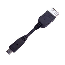 Кабель OTG USB/MicroUSB 96мм
