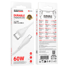 Кабель Type-C/Type-C BOROFONE BX121 60w 1м