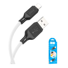 Кабель USB/Lightning Hoco X90 Cool silicone charging data cable 1м