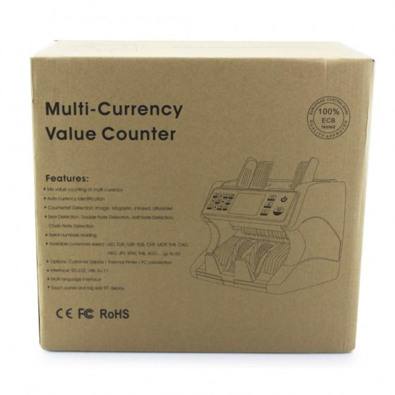 Рахункова машинка Bill Counter AL-920 подвійний детектор CIS (UAH/USD/EUR/AUTO/MULTI)