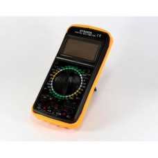 Цифровий мультиметр DT 9205A / Тестер сили струму, напруги, опору, тестування діодів, тра