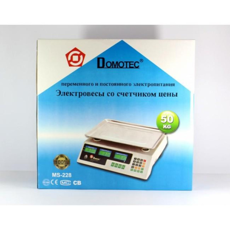 Ваги ACS 50kg/5g MS 228 Domotec 6V