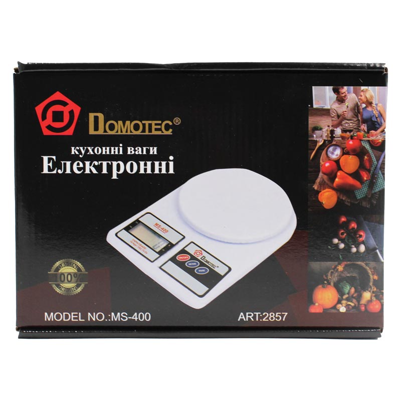 Кухонні ваги Domotec MS 400 до 10 кг