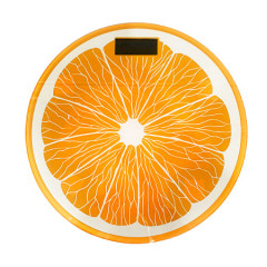 Ваги підлогові 2003A ORANGE, 180кг/50г, автовідключення, підсвічування екрану, температура